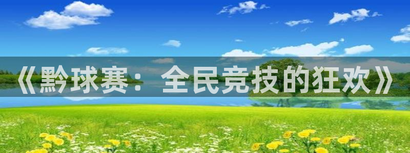 球速体育app正规吗：《黔球赛：全民竞技的狂欢》